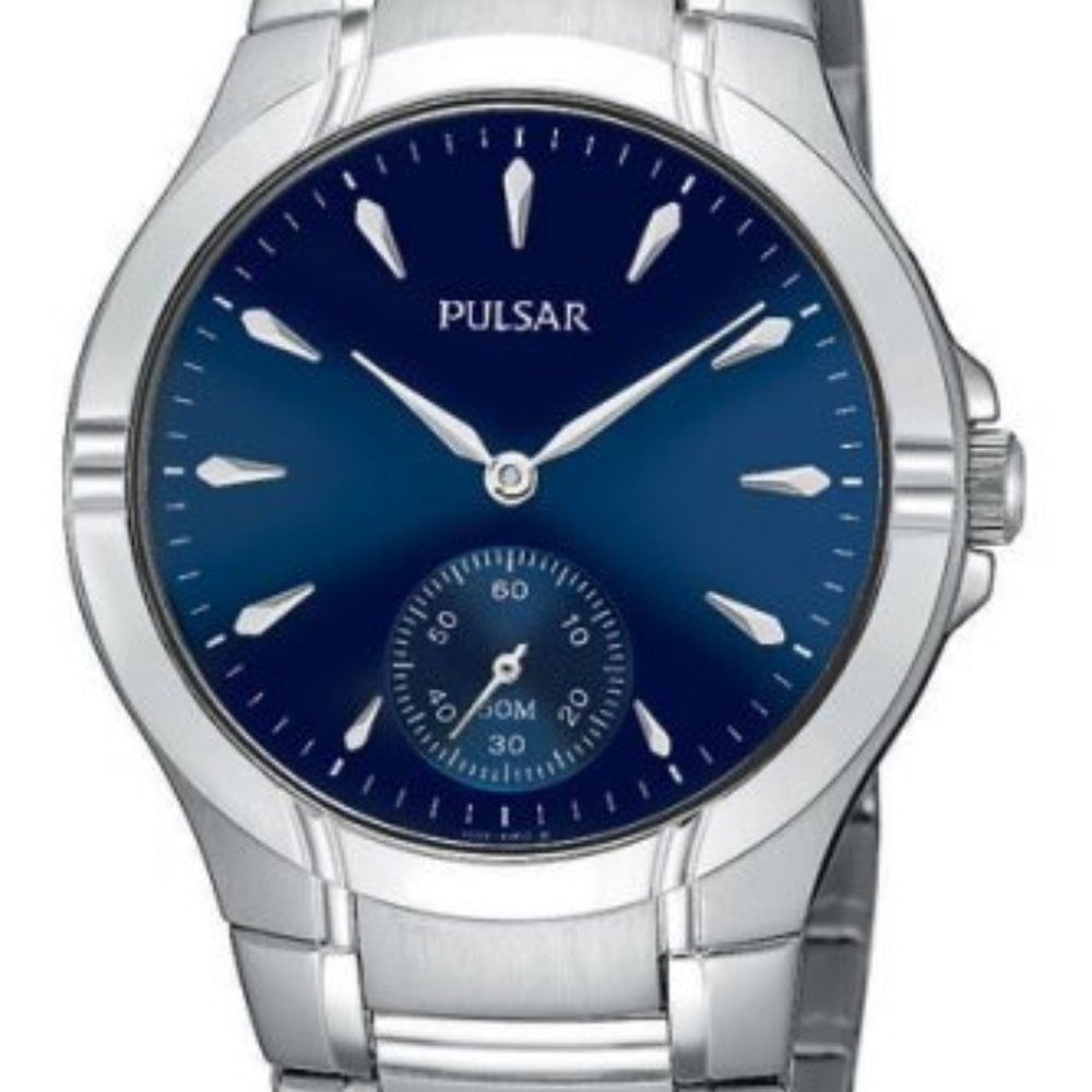 Pulsar Stainless Steel Japan Quartz Mens Watch
